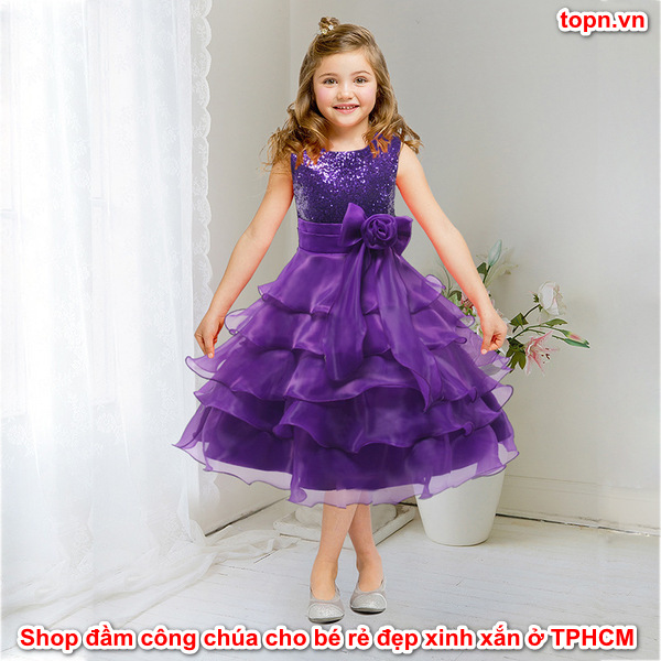shop đầm công chúa cho bé rẻ đẹp xinh xắn ở TPHCM