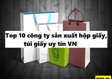 Top 5 công ty sản xuất hộp giấy, túi giấy uy tín nhất Việt nam