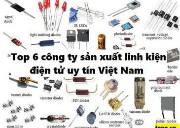 Top 6 công ty sản xuất linh kiện điện tử uy tín nhất Việt Nam