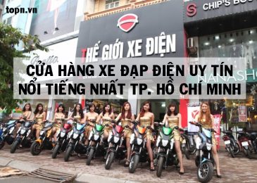 Top 6 cửa hàng xe đạp điện Uy Tín Nổi Tiếng Nhất TPHCM